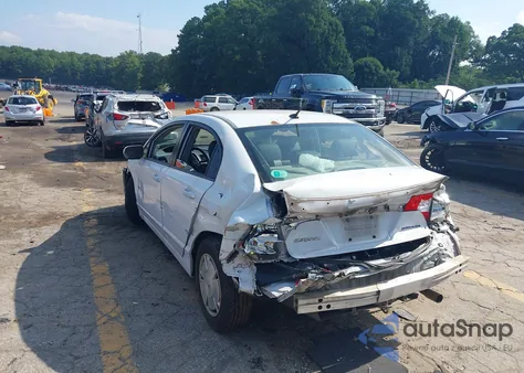 2009 Honda Civic z USA, uszkodzony, nr VIN JHMFA36269F001610